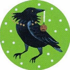 Melissa Shirley Designs Crow 1690B Needlepoint Canvas