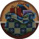 Rebecca Wood Designs Bag of presents 4 rnd 18m Needlepoint Canvas