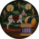 Rebecca Wood Designs Under the tree 4 rnd 18m Needlepoint Canvas