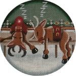 Rebecca Wood Designs Early Morning Needlepoint Canvas