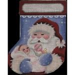 Rebecca Wood Designs Baby's first sock, G 18m Needlepoint Canvas