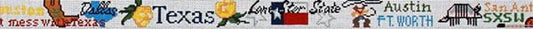 The Meredith Collection Texas Needlepoint Canvas