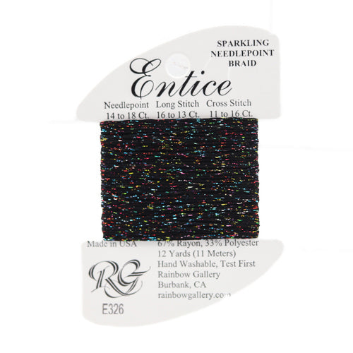 Rainbow Gallery Entice - 326 Black Sparkle