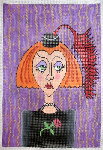 The Meredith Collection Mildred Needlepoint Canvas