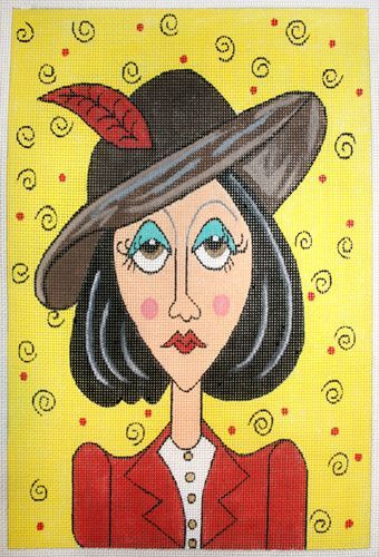 The Meredith Collection Penelope Needlepoint Canvas