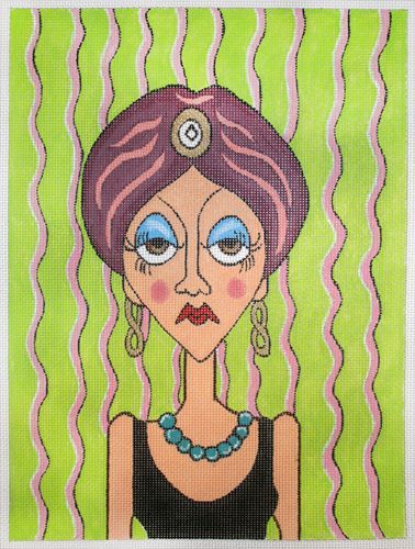 The Meredith Collection Gertrude Needlepoint Canvas