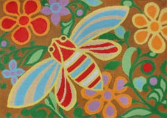 The Meredith Collection Bee Jewels Needlepoint Canvas
