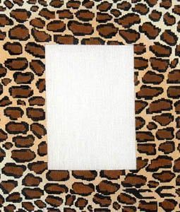 The Meredith Collection Leopard Skin Needlepoint Canvas