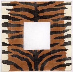The Meredith Collection Tiger skin Needlepoint Canvas