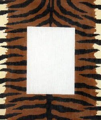 The Meredith Collection Tiger Skin a Needlepoint Canvas