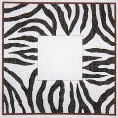 The Meredith Collection Zebra Skin Needlepoint Canvas