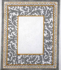 The Meredith Collection Twenty Fifth Silver Wedding Anniversary Needlepoint Canvas
