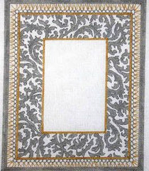 The Meredith Collection Twenty Fifth Silver Anniversary No Numbers Needlepoint Canvas