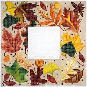 The Meredith Collection Autumn Leaves Needlepoint Canvas