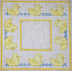 The Meredith Collection Baby Ducks Needlepoint Canvas