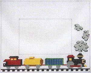 The Meredith Collection Childs Train Needlepoint Canvas