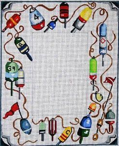 The Meredith Collection Buoys Needlepoint Canvas