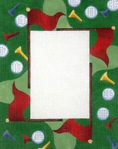 The Meredith Collection Flags and Tees Needlepoint Canvas
