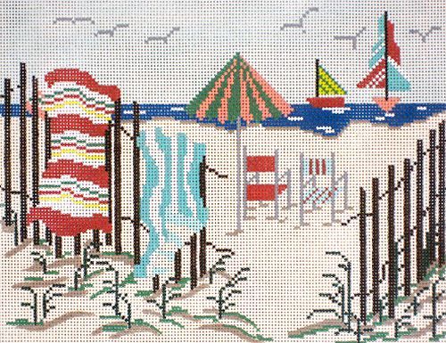 Needle Crossings Dune Daze Needlepoint Canvas