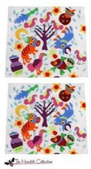 The Meredith Collection Wild Ones Peggy Bag Needlepoint Canvas