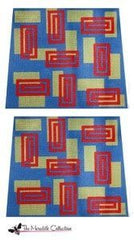 The Meredith Collection Art Deco Peggy Bag Needlepoint Canvas