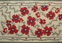 The Meredith Collection Desert Poppies Backpack Needlepoint Canvas
