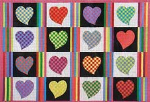 The Meredith Collection Hearts of Plenty Backpack Needlepoint Canvas