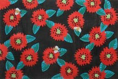 The Meredith Collection Bees on Red Backpack Needlepoint Canvas