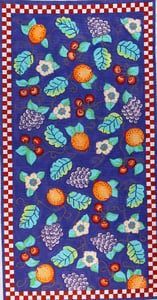 The Meredith Collection Fruit Medley Kate Bag Needlepoint Canvas