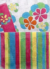 The Meredith Collection Pop Art Petite Clutch Needlepoint Canvas