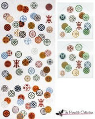 The Meredith Collection Antique Coins Satchel Needlepoint Canvas