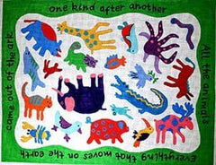 The Meredith Collection All Gods Creatures Rug Needlepoint Canvas