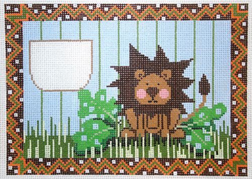 The Meredith Collection Tooth Fairy Lion Needlepoint Canvas