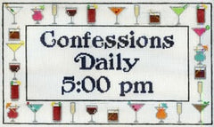 The Meredith Collection Confessions Needlepoint Canvas