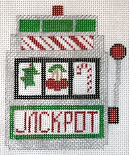 The Meredith Collection Jackpot Ornament Needlepoint Canvas