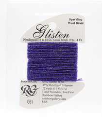 Rainbow Gallery Glisten - 061 Byzantine Purple