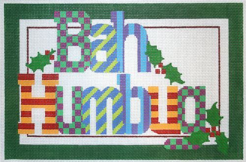 The Meredith Collection Bah Humbug Needlepoint Canvas