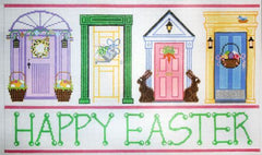 The Meredith Collection Easter Doors Needlepoint Canvas