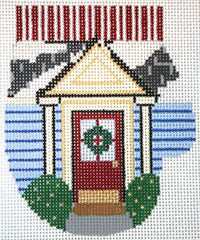 The Meredith Collection Angel Mitten Ornament Needlepoint Canvas