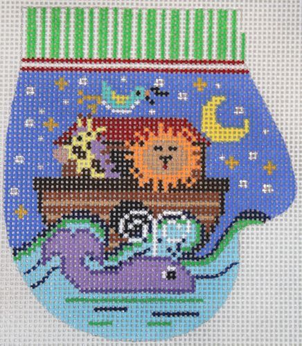 The Meredith Collection NoahS Ark Ornament Needlepoint Canvas