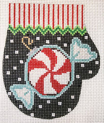 The Meredith Collection Peppermint Party Mints Ornament Needlepoint Canvas