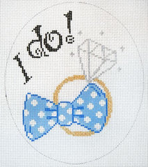 The Meredith Collection I Do Needlepoint Canvas