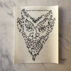 Approved Textiles The Witches' Coven Mending and Embroidery Transfer