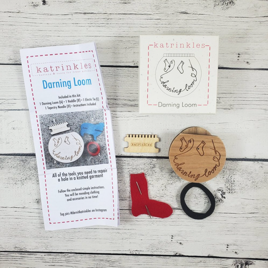 Katrinkles Smaller Darning and Mending Loom