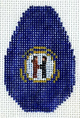 The Meredith Collection Commonwealth of Kentucky Key Ch Needlepoint Canvas