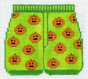 The Meredith Collection Boxers of the Month October Needlepoint Canvas