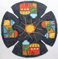 Lee's Needle Arts Yarmulke Needlepoint Canvas