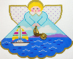 Painted Pony Designs Flying Colors Angel Needlepoint Canvas