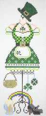Painted Pony Designs Irish Dress Needlepoint Canvas