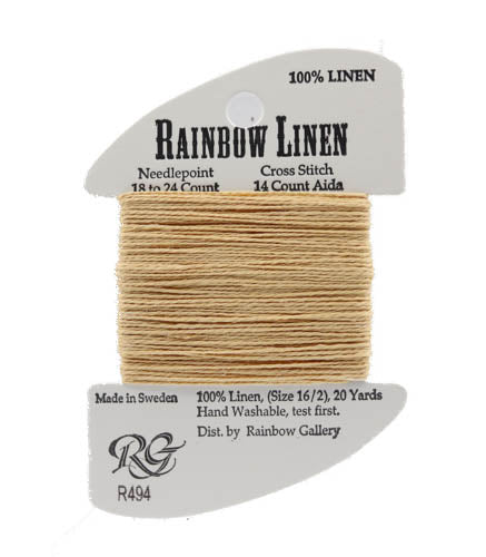 Rainbow Gallery Rainbow Linen - 494 Winter Wheat